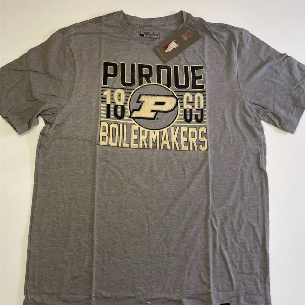 Purdue tee Lg